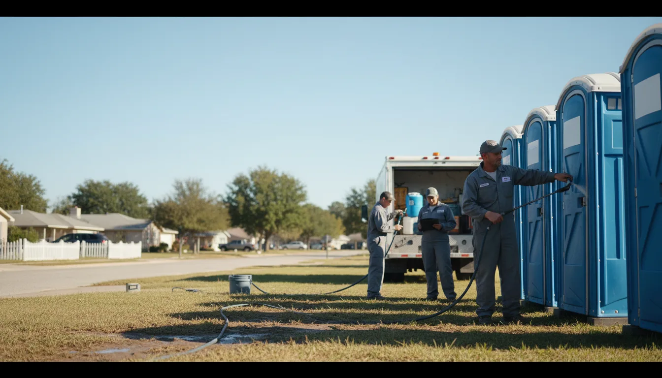 Long-Term Portable Toilet Rental in Parkin, AR near me